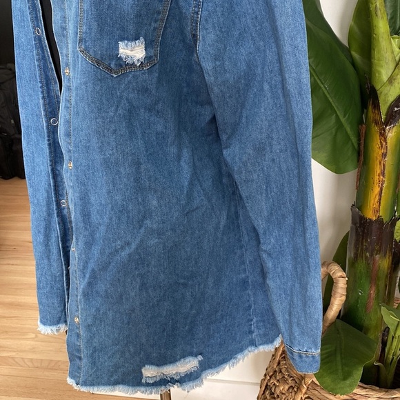 2XL Jean Shirt / Oversized Jacket - Picture 6 of 6